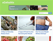 Tablet Screenshot of ecellulitis.com